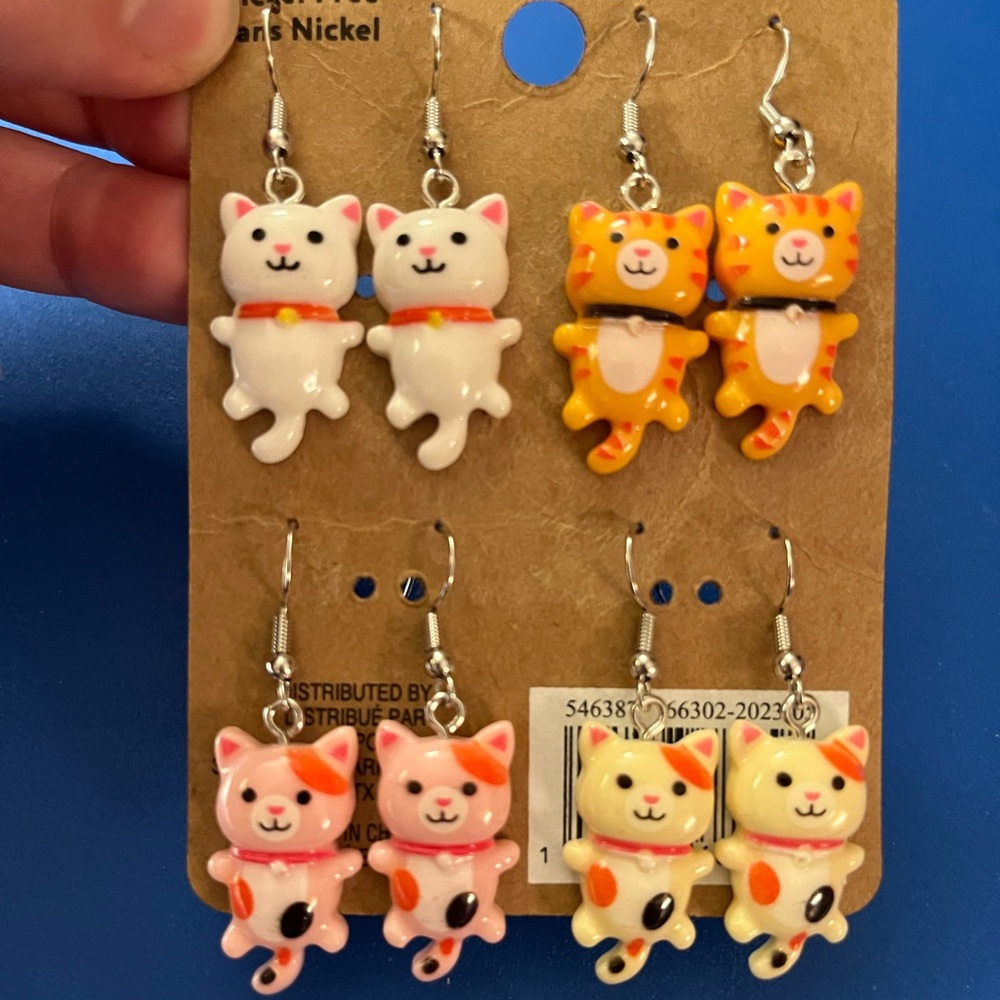 Kitty Cat Earrings